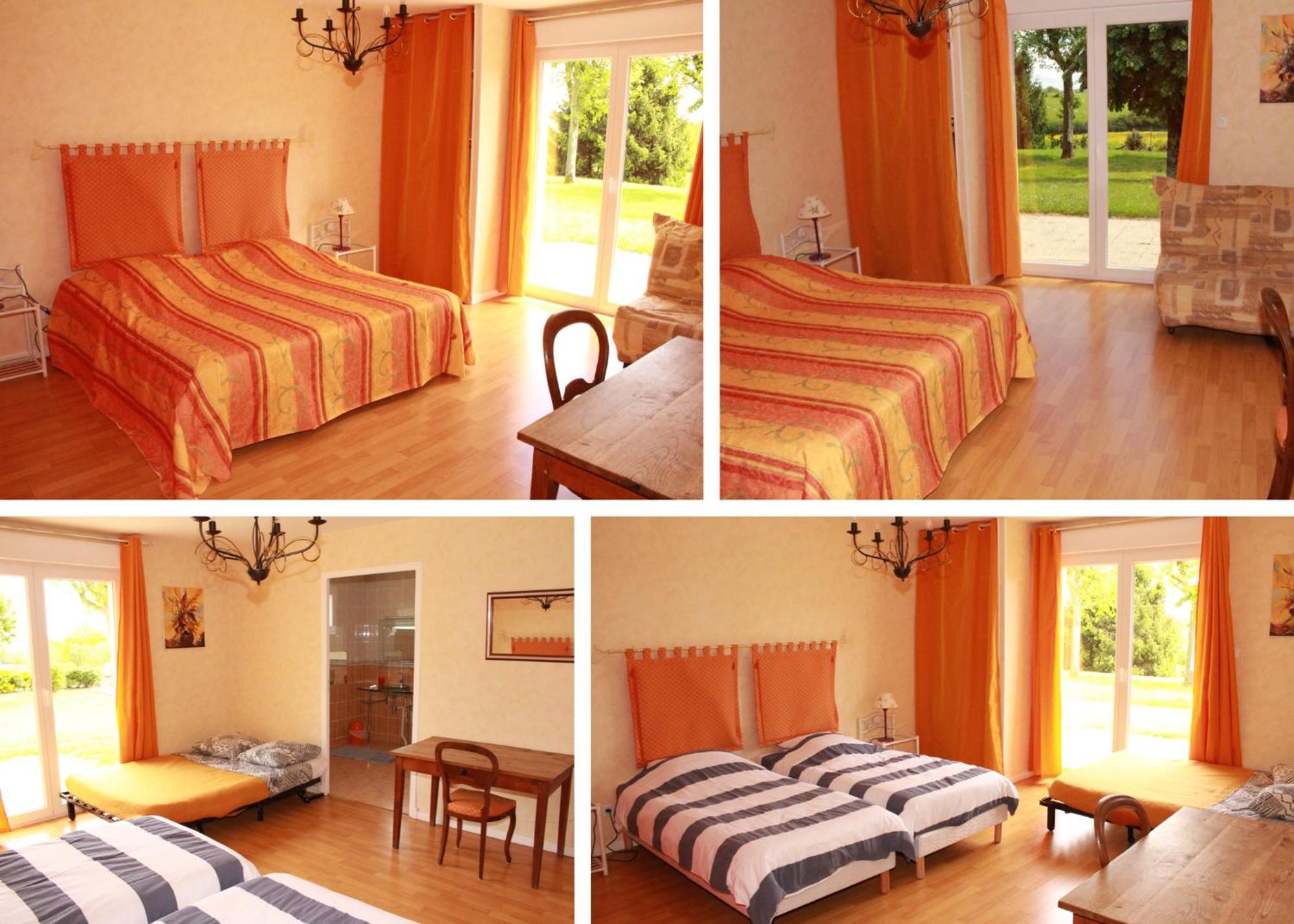 Gites de Montvaltin Le Breuil  Chambre photo